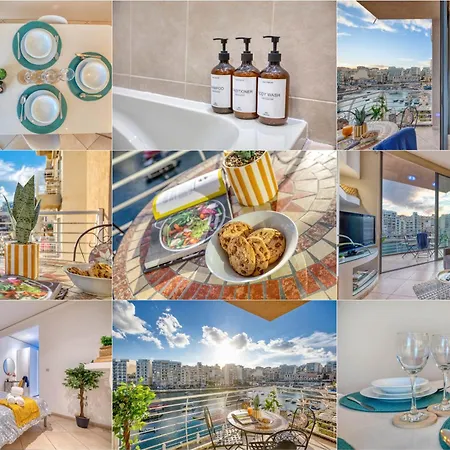 Seafront In Picturesque Spinola Bay *