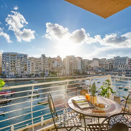 Apartman Seafront In Picturesque Spinola Bay San Ġiljan