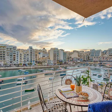 Seafront In Picturesque Spinola Bay *