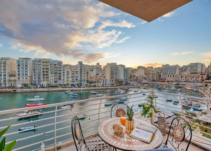 Seafront In Picturesque Spinola Bay